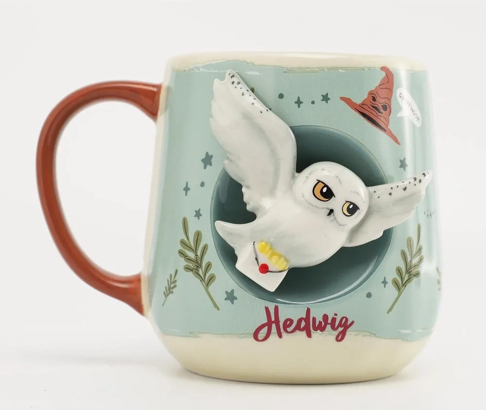 Harry Potter Ceramic Mug – Hedwig 2D Relief