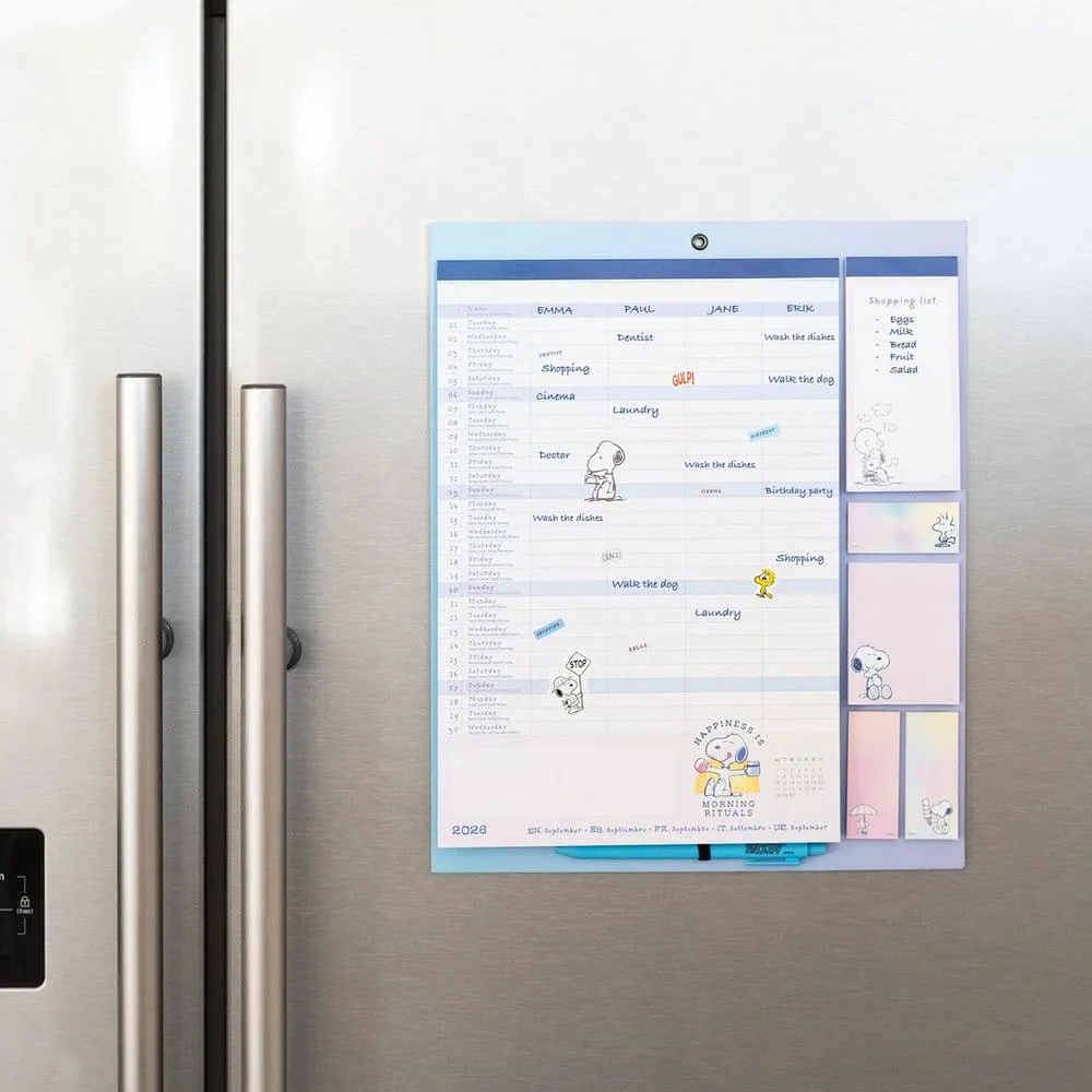 Peanuts Magnetic Planner – Snoopy 2026/27 30 x 35 cm 2