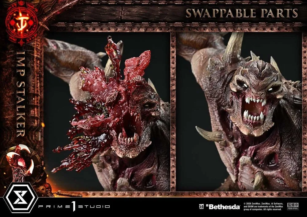 DOOM The Dark Ages Statue – Imp Stalker 1/4 Scale 77 cm 4