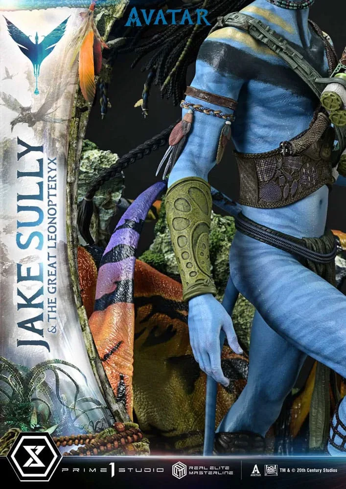 Avatar Statue – Jake Sully & The Great Leonopteryx 87 cm 20