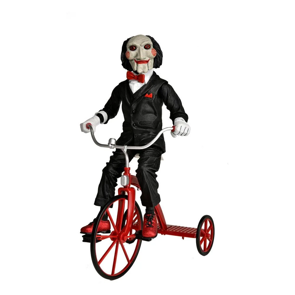 Saw Action Figure – Billy with Tricycle and Sound 30 cm