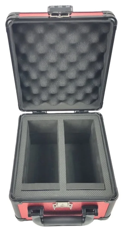 Trading Card Storage Box – Evoretro XL Red 120 Graded Cards 1
