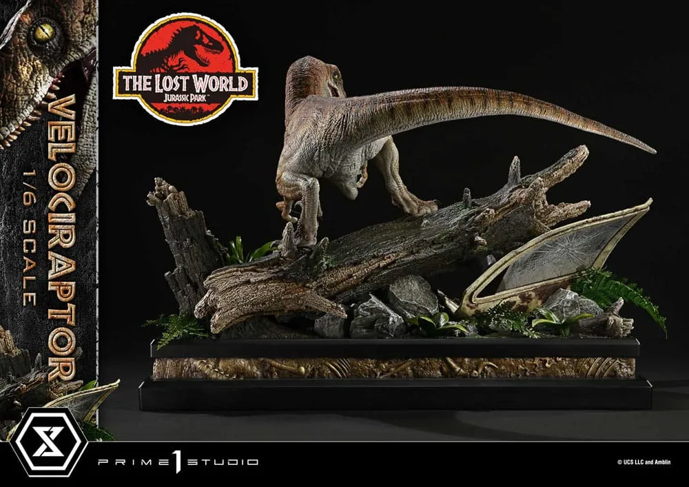 Jurassic Park II beeld – Tiger Stripe Velociraptor 1/6 41 cm 8