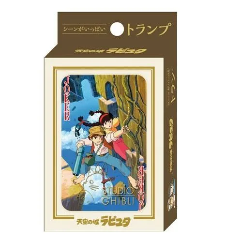 Castle in the Sky Playing Cards – 52-Card Deck with 2 Jokers