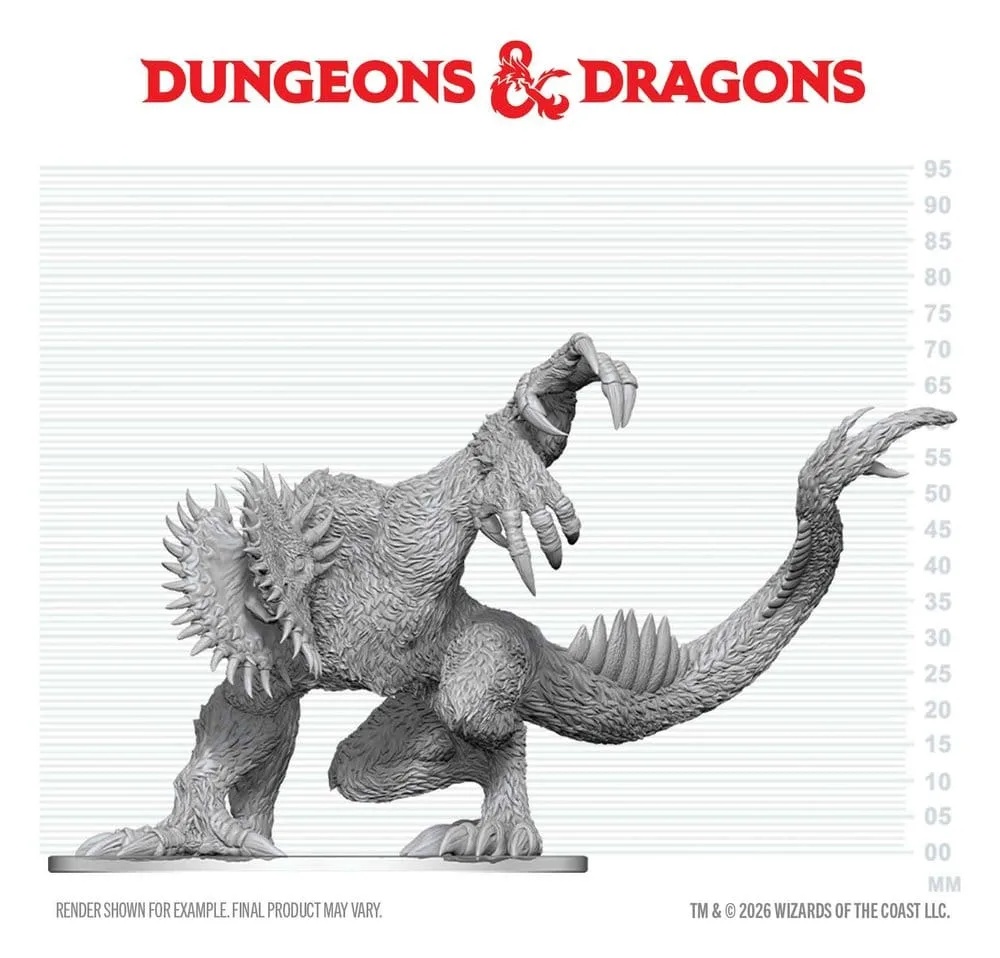 Dungeons & Dragons Unpainted Miniature – Gug 20 cm 5