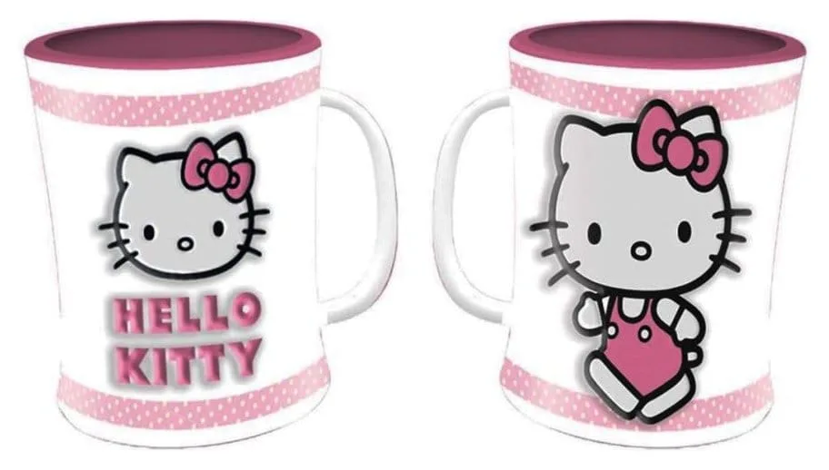Hello Kitty Mug – Pink Emboss