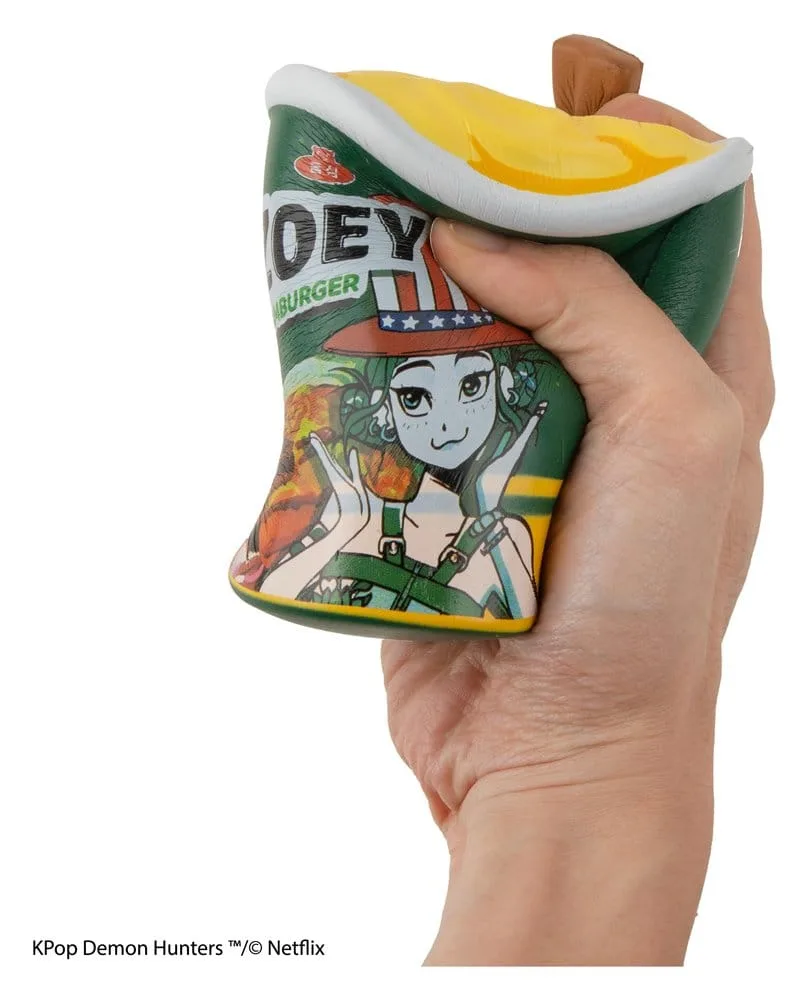 KPop Demon Hunters Squishy Figure – Zoey Hamburger Noodles 3