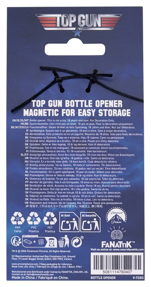 Top Gun Bottle Opener – F-14 Limited Edition 3