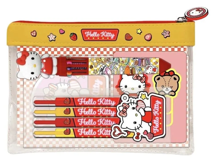 Hello Kitty and Friends Stationery Set – American Diner Display of 6