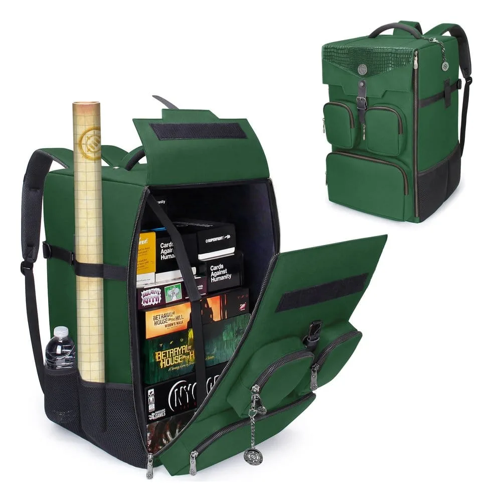 Enhance Board Game Backpack – Green Collector's Edition