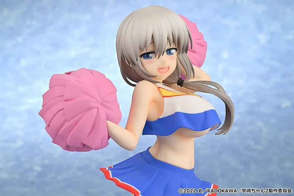 Uzaki-chan Wants to Hang Out Figure – Tsuki Cheerleader 23 cm 9
