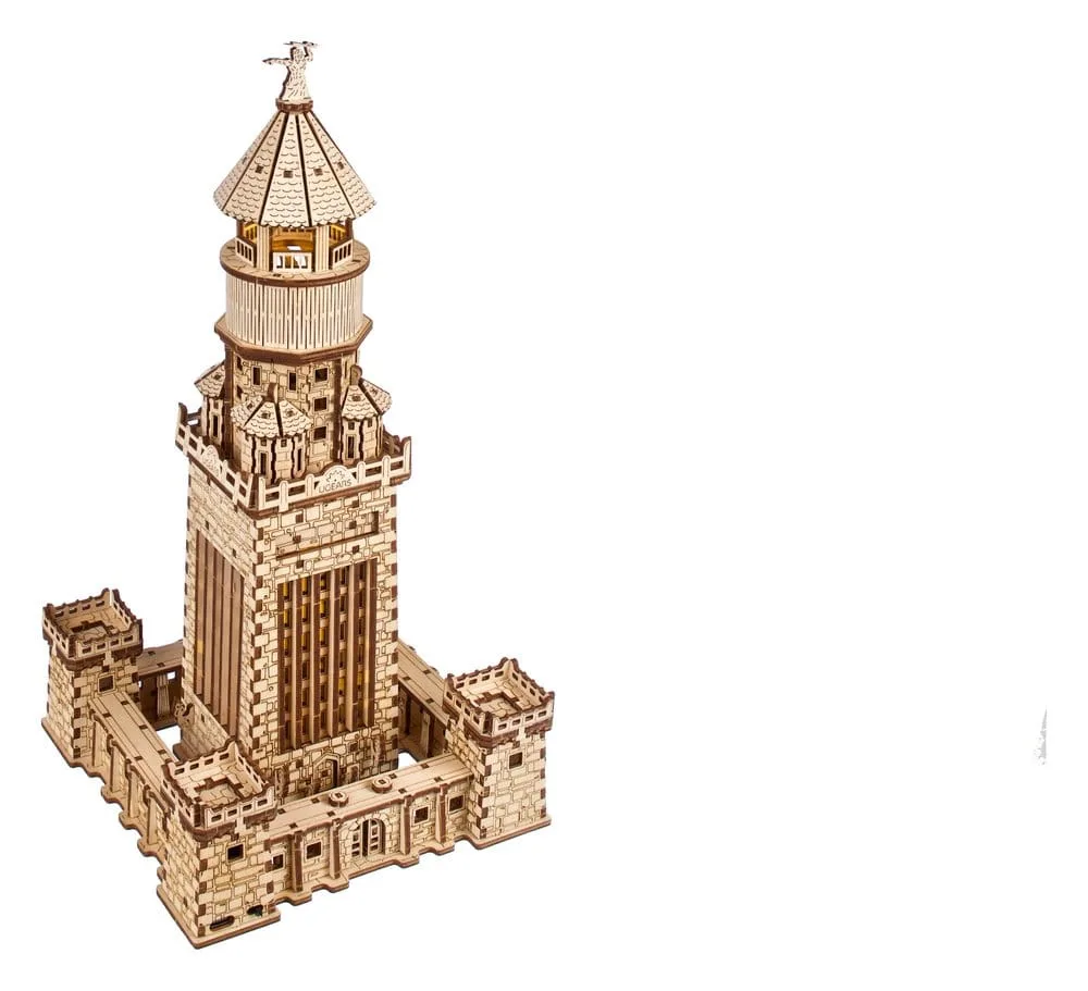 Lighthouse of Alexandria Model Kit – Ugears Wooden Edition 15
