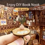 Book Nook Model Kit – CuteBee Eternal Bookstore 23 x 11 cm 2