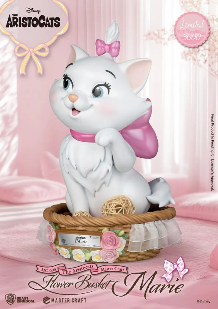 Aristocats Statue – Master Craft Flower Basket Marie 32 cm 2