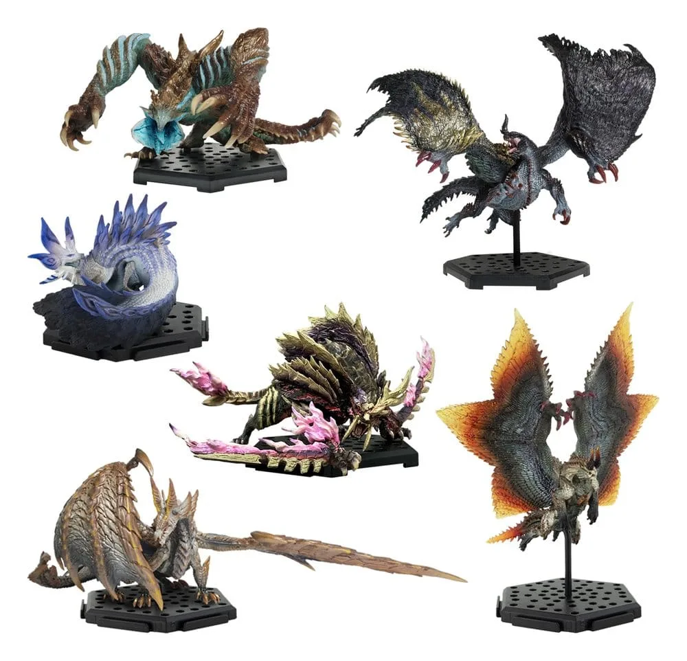 Monster Hunter Mini Figures – 6 Blind Boxes 10–15 cm