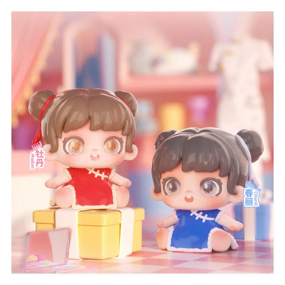 Miana Mini Figures – Transformable Styling House 5 cm Display of 12 3