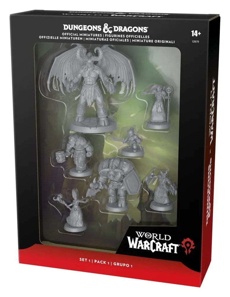 Dungeons & Dragons x World of Warcraft Miniatures – Horde Set 1 7
