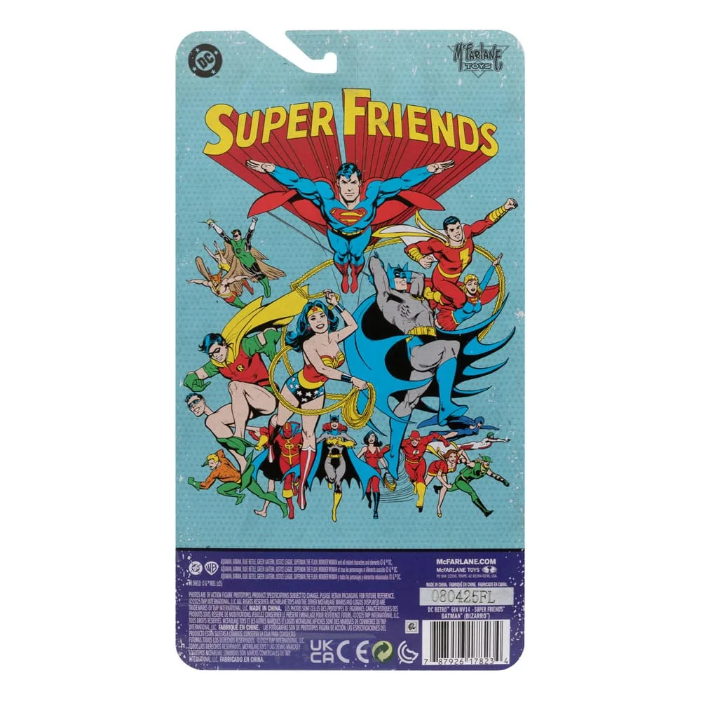 DC Super Friends Action Figure – Retro Bizarro Batman 15 cm 8