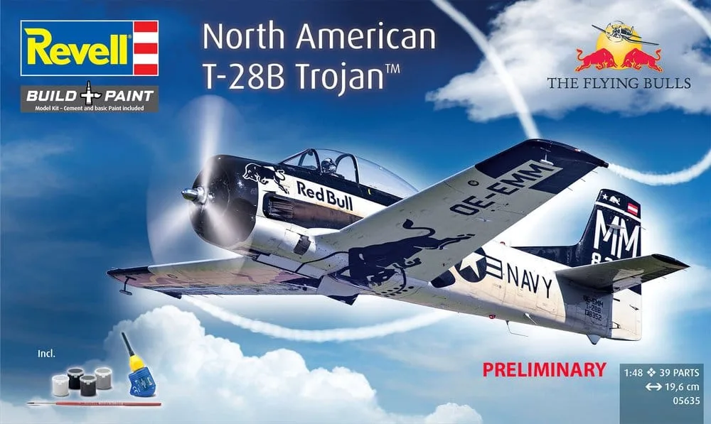 Flying Bulls Model Kit – Revell T-28B Trojan Gift Set