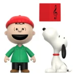 Peanuts Action Figures – Brown and Snoopy Caroling 2-Pack 10 cm 1