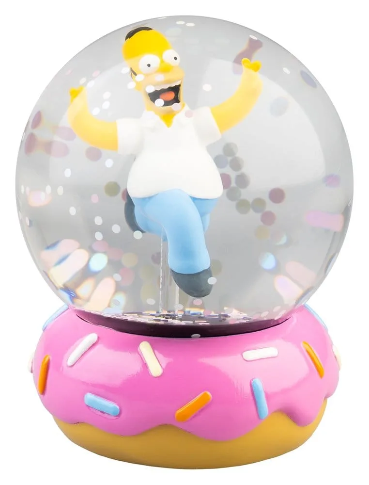 The Simpsons Snow Globe – Homer Simpson Donut 10 cm