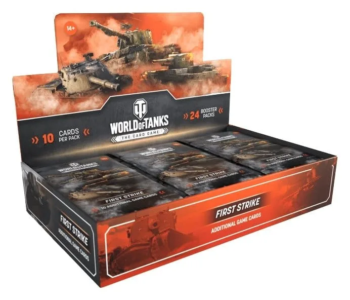 World of Tanks TCG Booster Display – First Strike 24 Packs