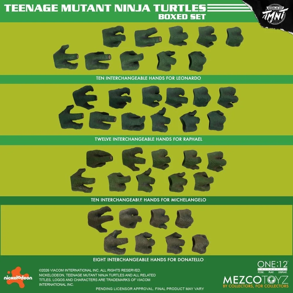 Teenage Mutant Ninja Turtles Figure Set – Red Mask Edition 17 cm 6
