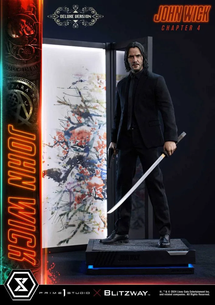 John Wick Chapter 4 Statue – Deluxe 1/4 Scale 54 cm