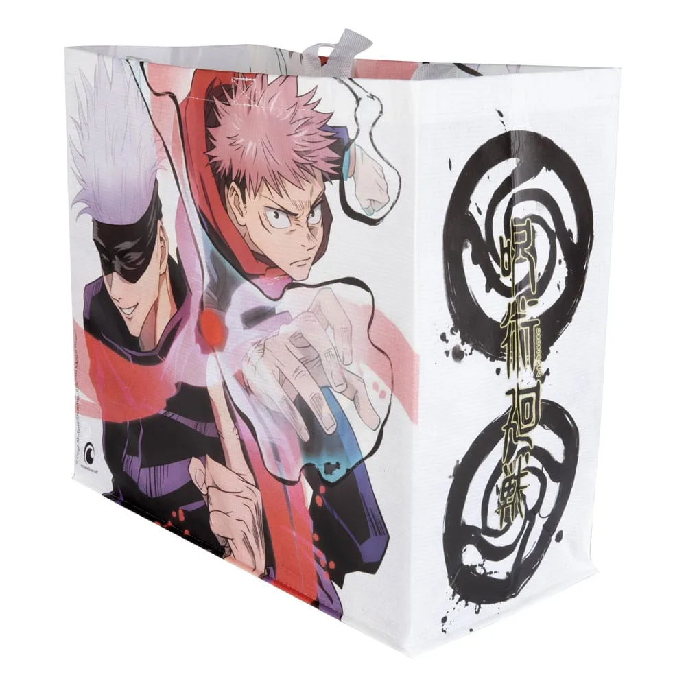 Jujutsu Kaisen Tote Bag – White 45 x 40 cm
