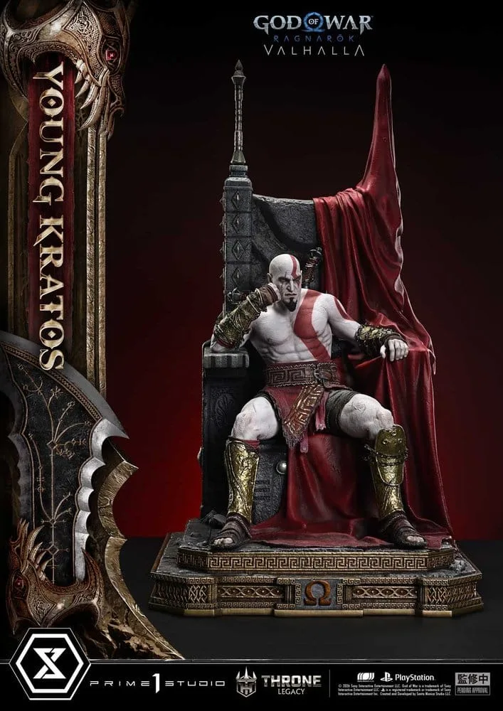 God of War Ragnarok Beeld – Young Kratos 1:3 91 cm 6