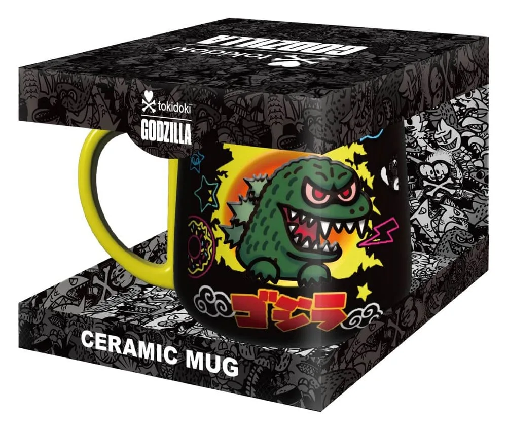 Tokidoki x Godzilla Mug – 2D Figural Relief 2