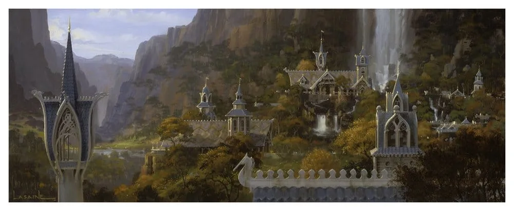 The Lord of the Rings Diorama – Rivendell Open Edition 28 cm 15