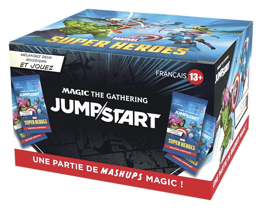 Magic Marvel Super Heroes Boosters – Jumpstart French Display of 24 9
