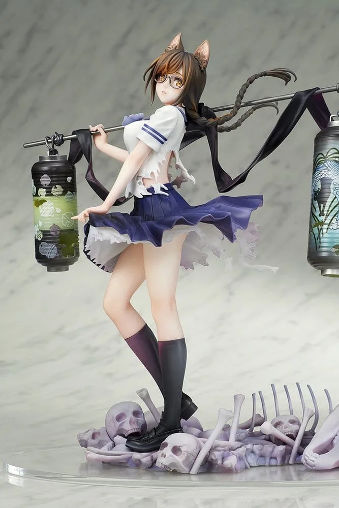 Bakemonogatari PVC-Figur – Tsubasa Hanekawa 1:7 26 cm 12