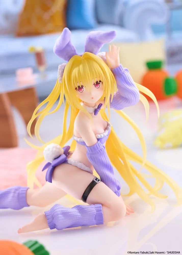 To Love-Ru Darkness Figure – Golden Darkness Fluffy Bunny 13 cm 7