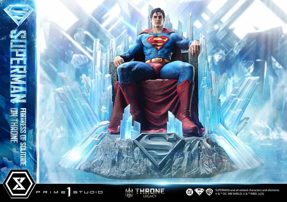 DC Comics Statue – Superman Fortress Throne 52 cm 3