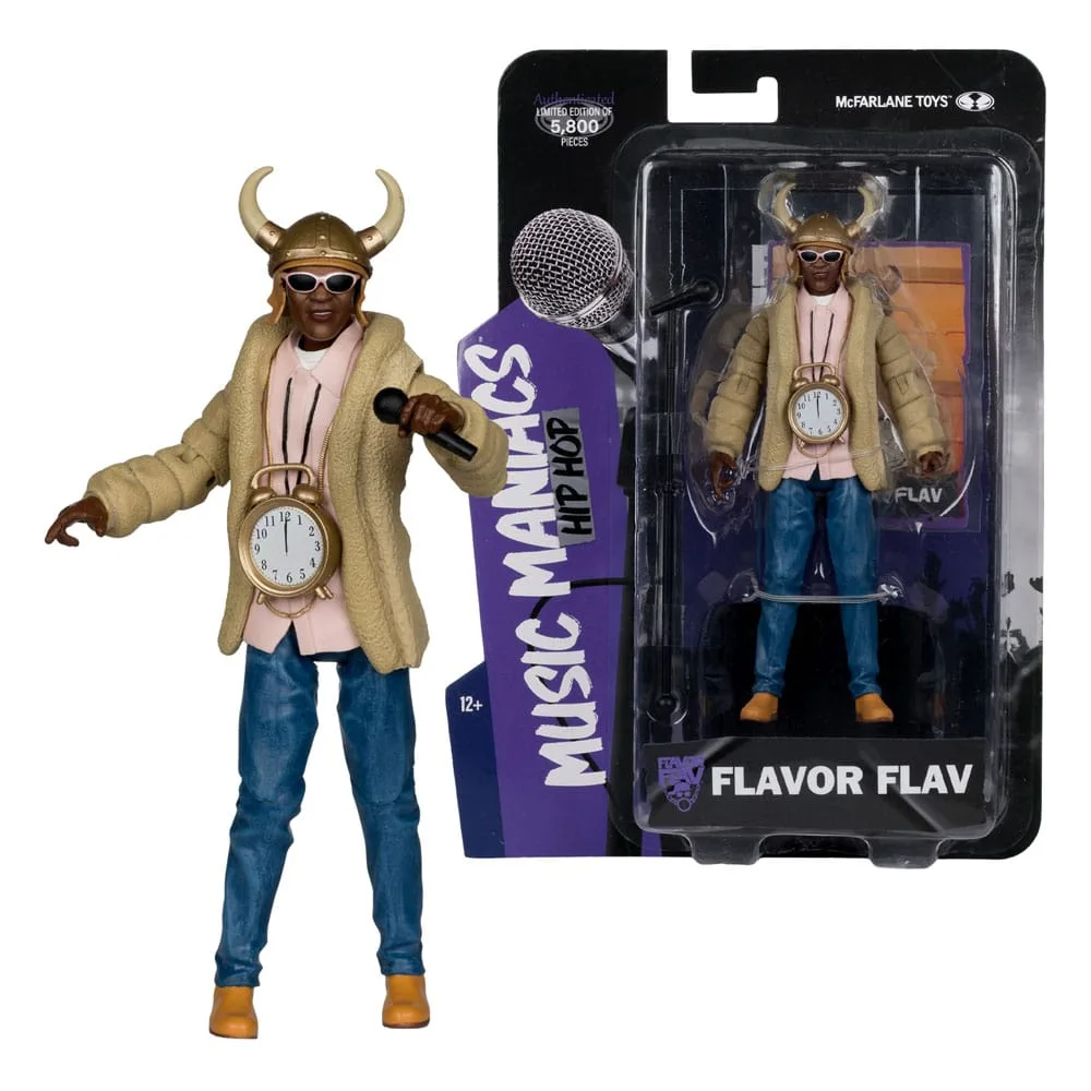 Music Maniacs Action Figure – Flavor Flav 16 cm 4