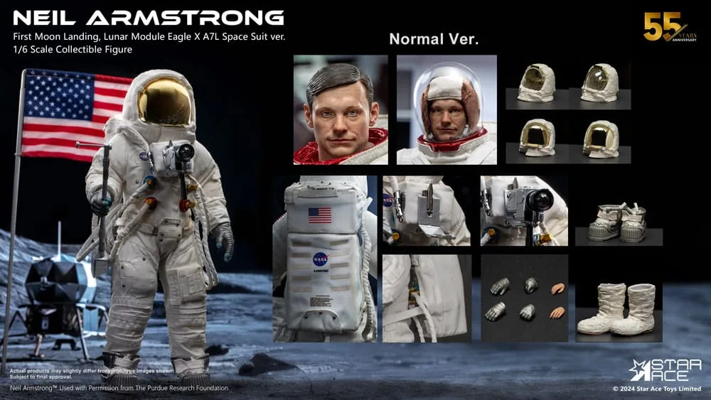 Apollo 11 Action Figure – Neil Armstrong 1/6 30 cm 15