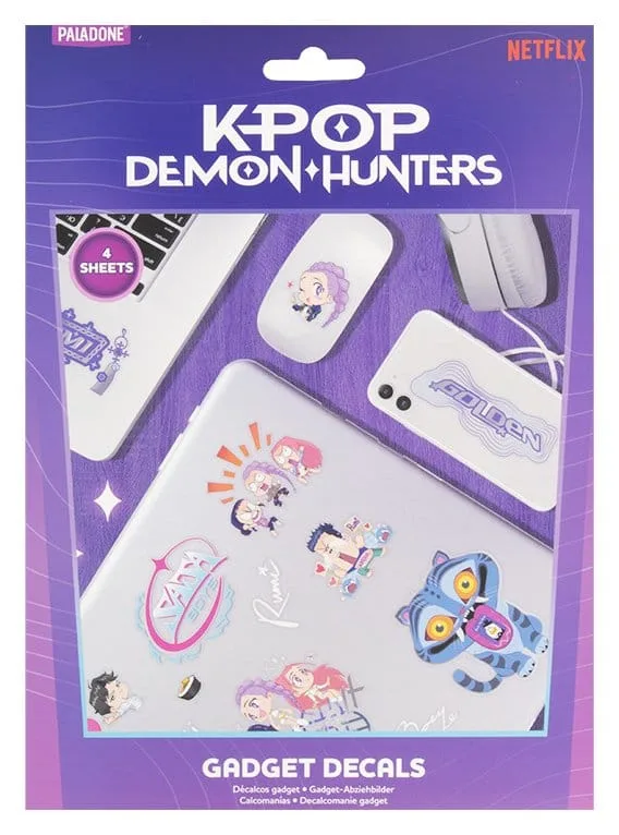 KPop Demon Hunters Stickers – Waterproof and Removable