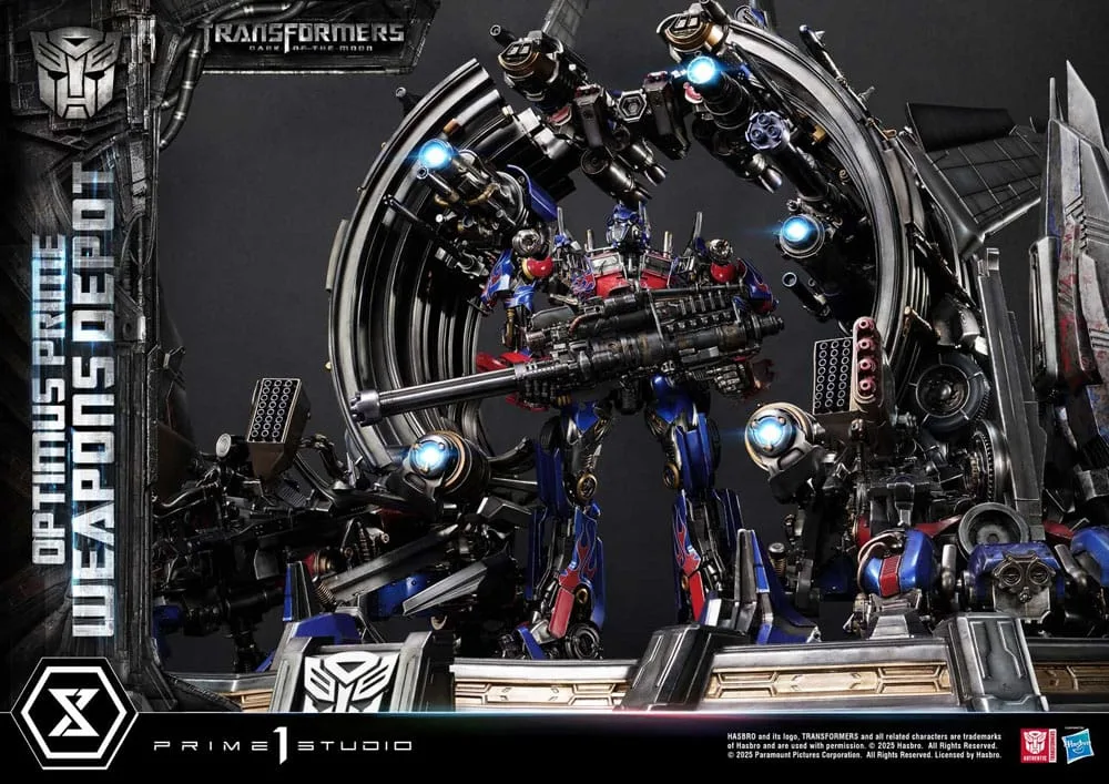 Transformers Statue – Optimus Prime Weapons Depot 16