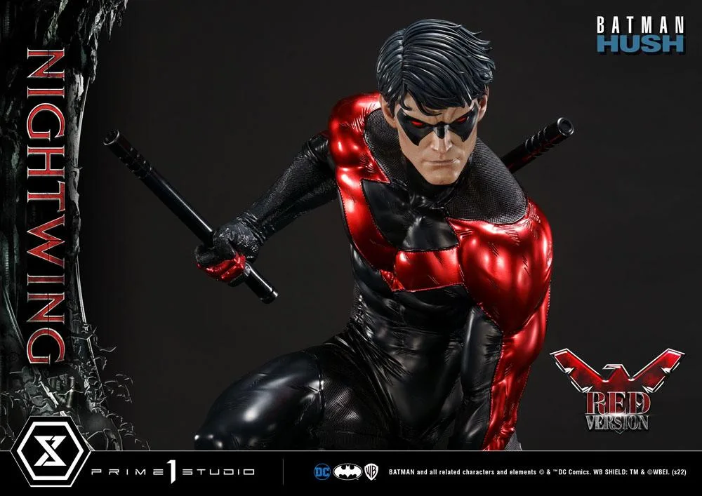 Batman Hush Statue – Nightwing Red Version 87 cm 18