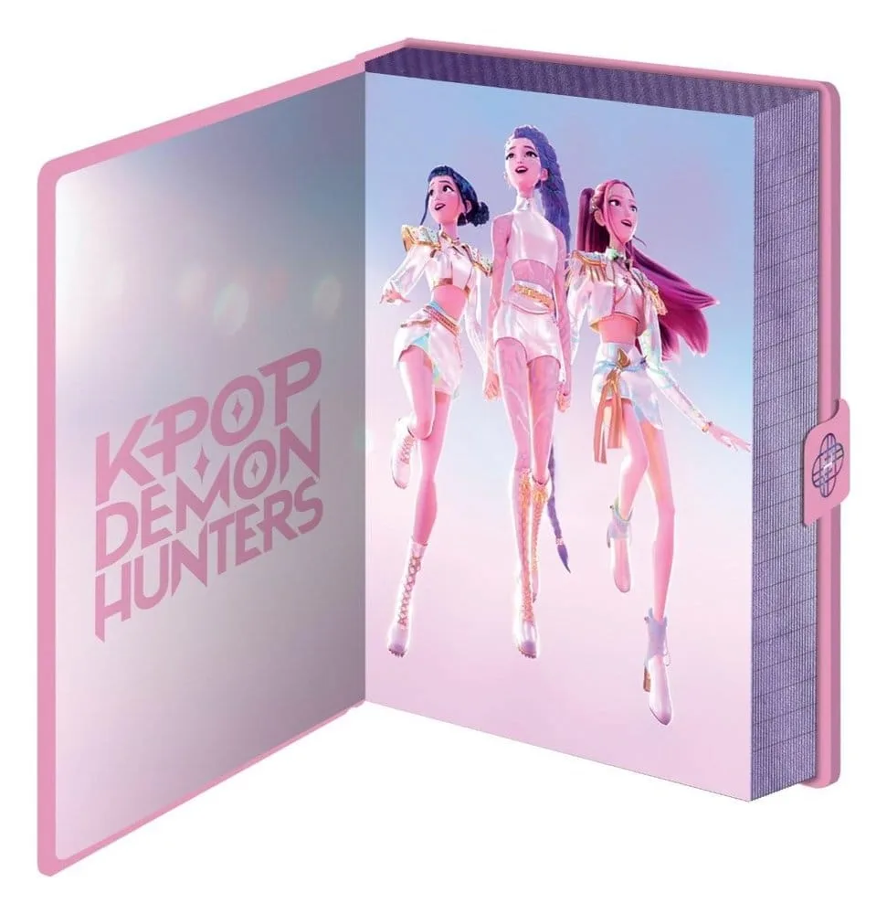 KPop Demon Hunters Notebook – Iridescent Clasp Edition A5 3