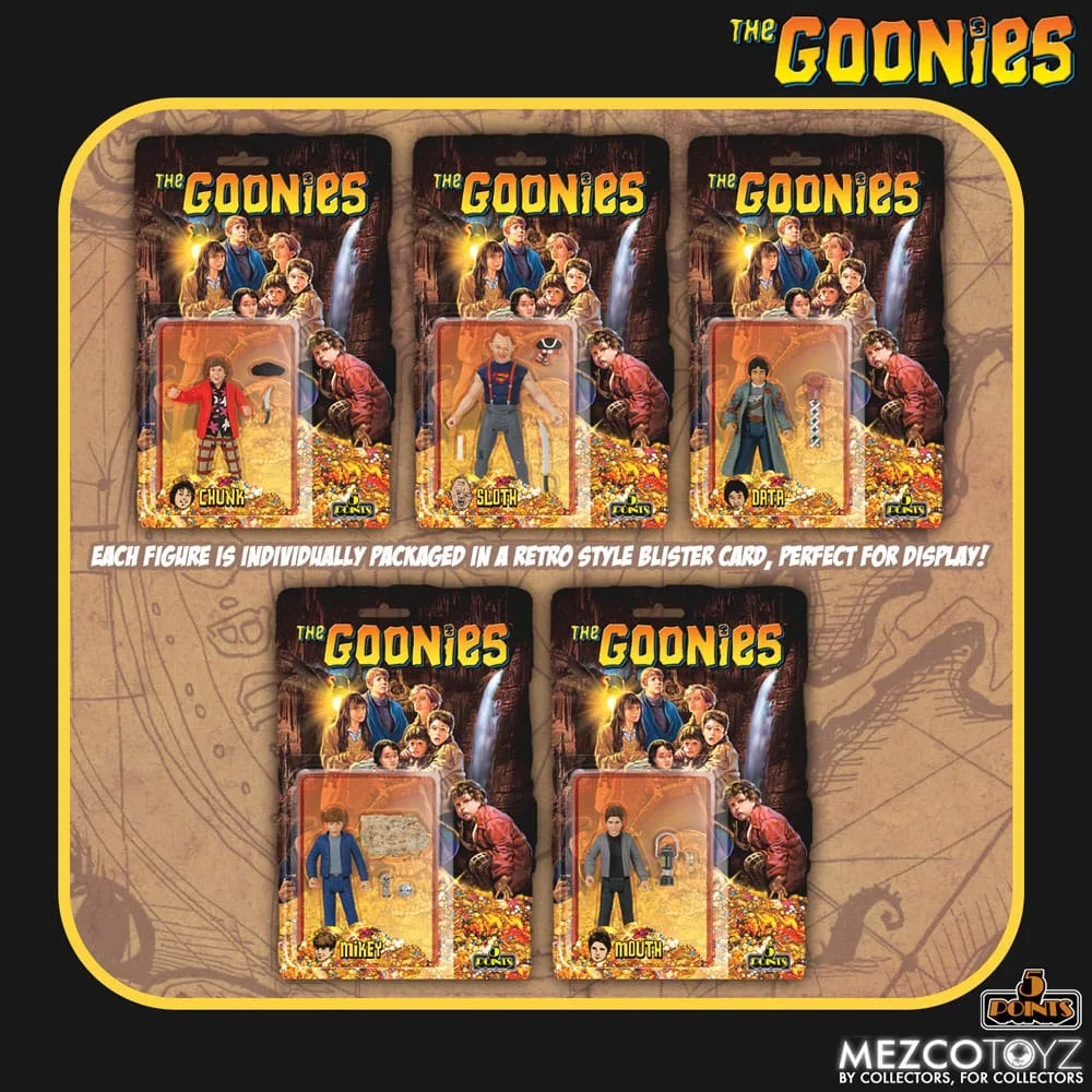 The Goonies Action Figures – 5 Points 20-Piece Assortment 9 cm 4