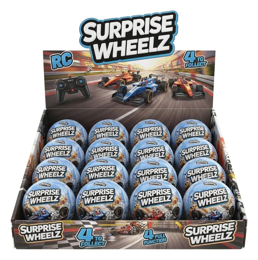 Gear2Play RC Cars – Surprise Wheelz Display of 16
