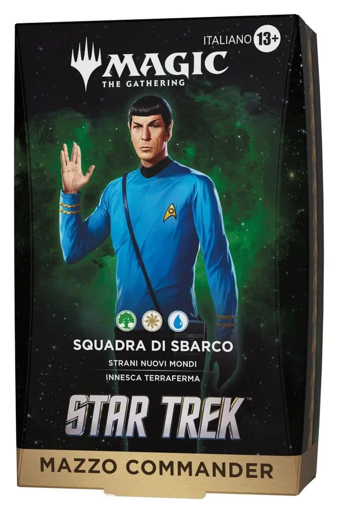 Magic the Gathering Star Trek Commander Decks – Italian 4-Pack 3