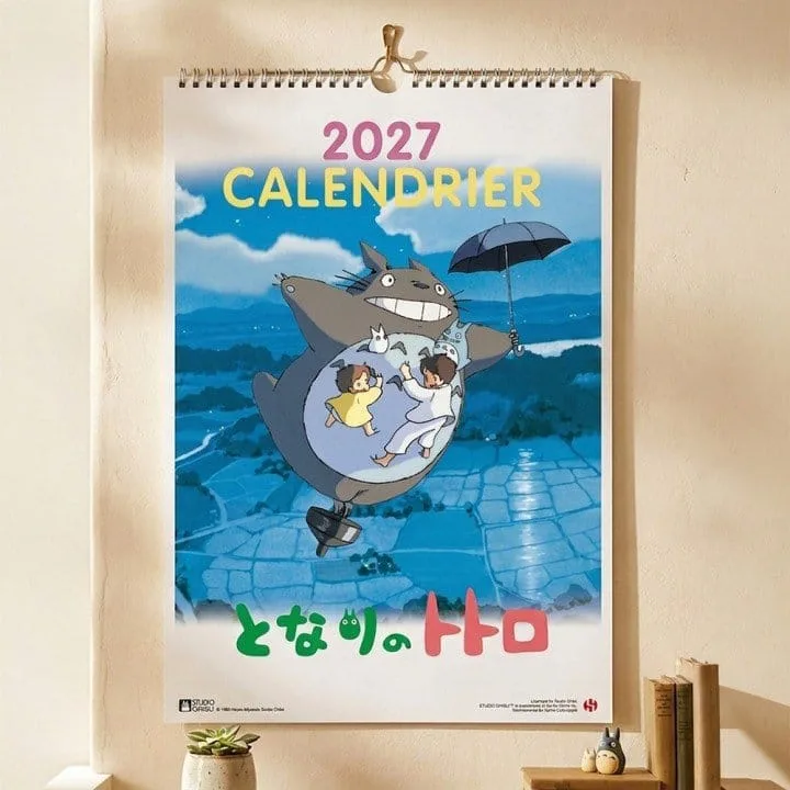 My Neighbor Totoro Calendar – 2027 German Edition