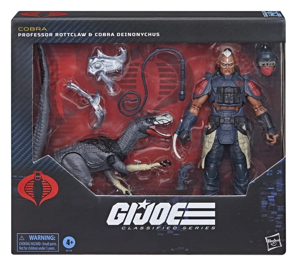 G.I. Joe Figure 2-Pack – Rottclaw and Cobra Deinonychus 15 cm 6