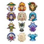 Magic: The Gathering Mystery Pins – 12-Box Display 1