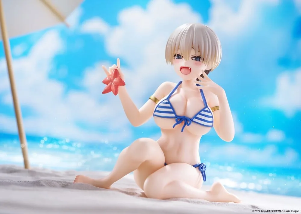 Uzaki-chan Wants to Hang Out figuur – Hana Uzaki badkleding 13 cm 3