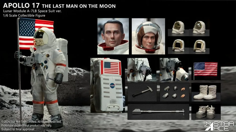 NASA Apollo 17 Actionfigur – Eugene Cernan 1:6 30 cm 2